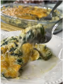 espinacas crema