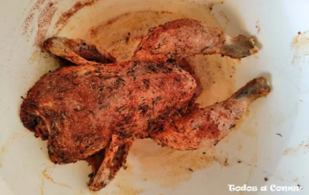 pollo picantón air fryer.